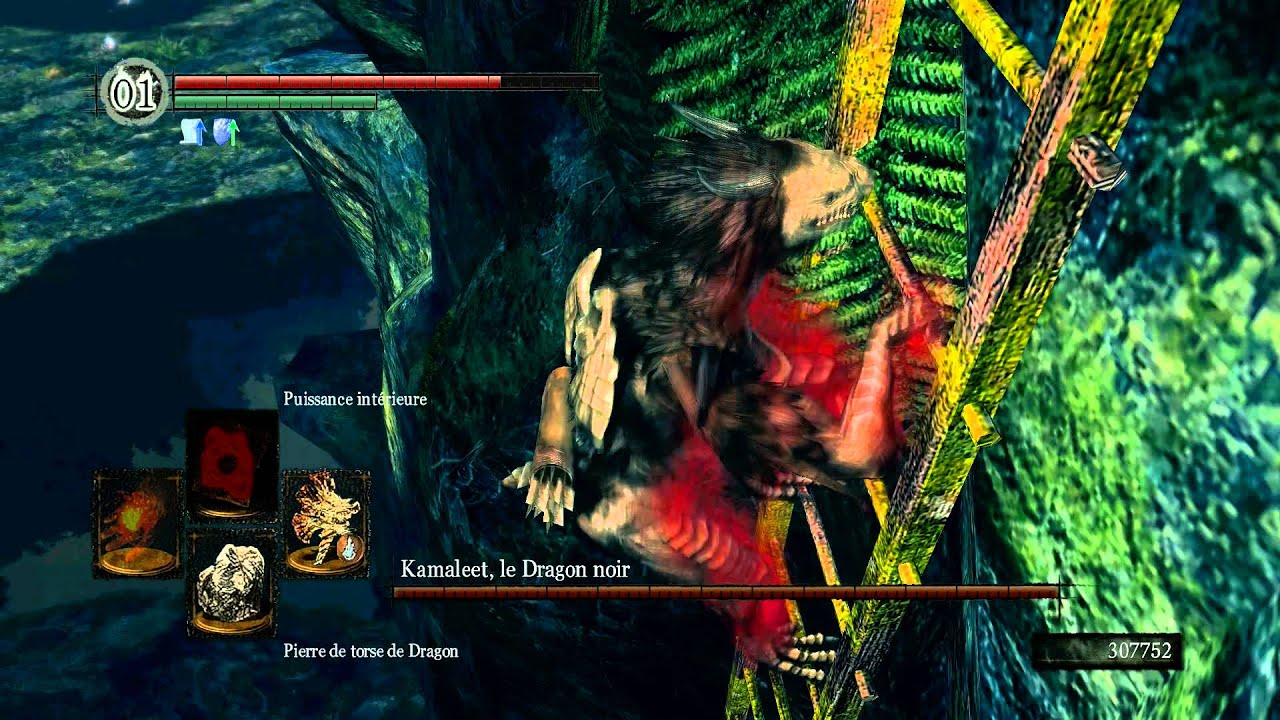 Dark Souls DLC : ONESHOT of Black Dragon Kalameet *EASY KILL*