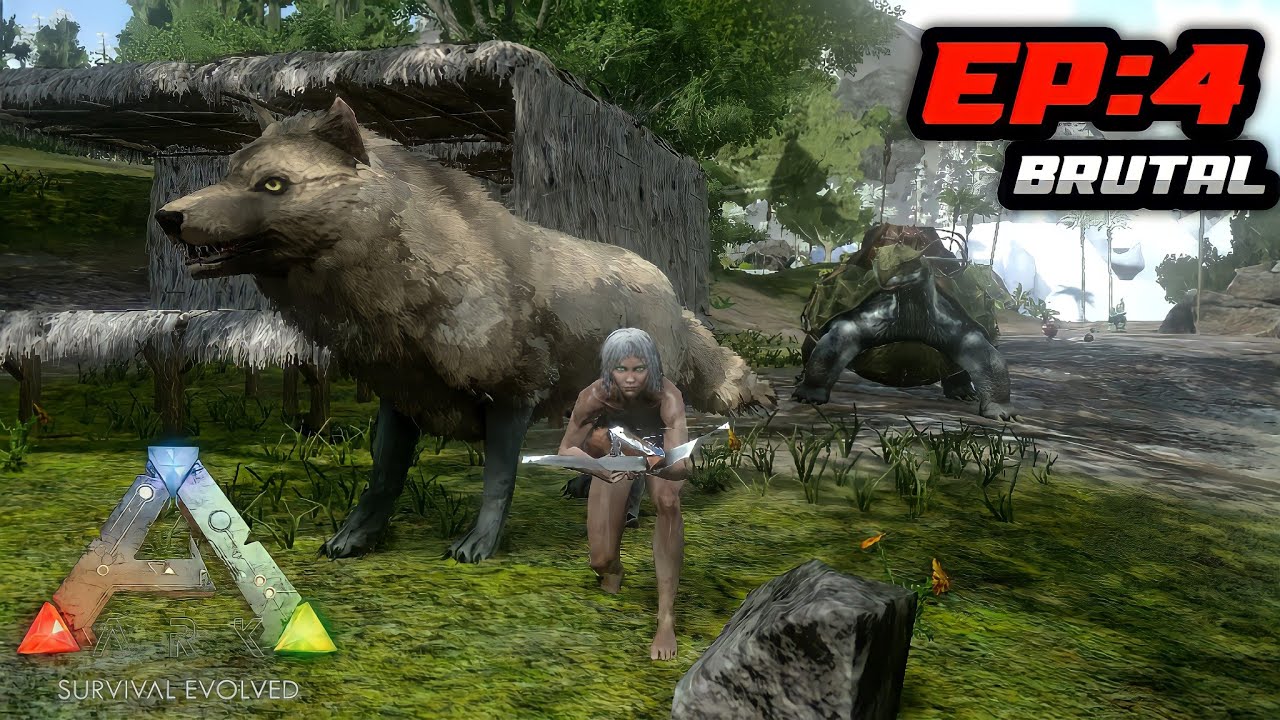 Ark Mobile Brutal บุกแดนหิมะ จับหมาป่า EP:4