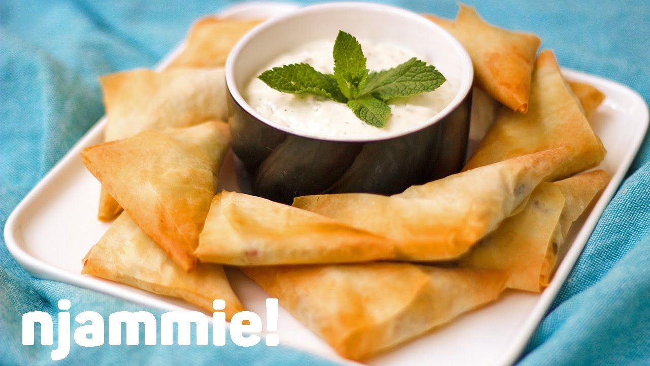 Filodriehoekjes met lamsgehakt Recept - njammie!