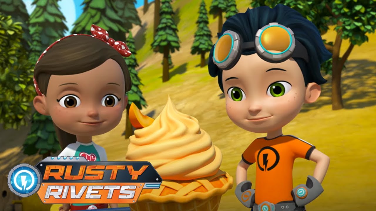 Rusty Helps Harvest Peaches For The Ultimate Dessert! + MORE | Rusty Rivets | Full Episodes