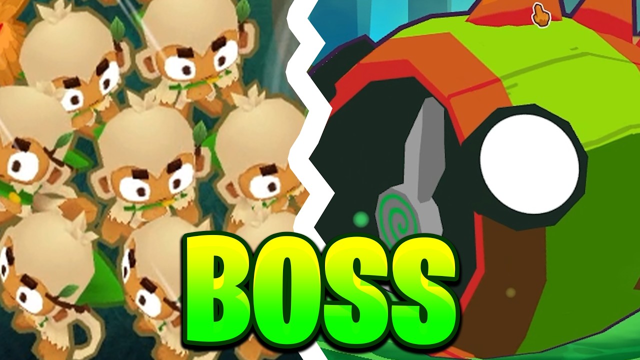 DRUIDZI vs. BOSS 😎 BLOONARIUS w Bloons TD6 Polska