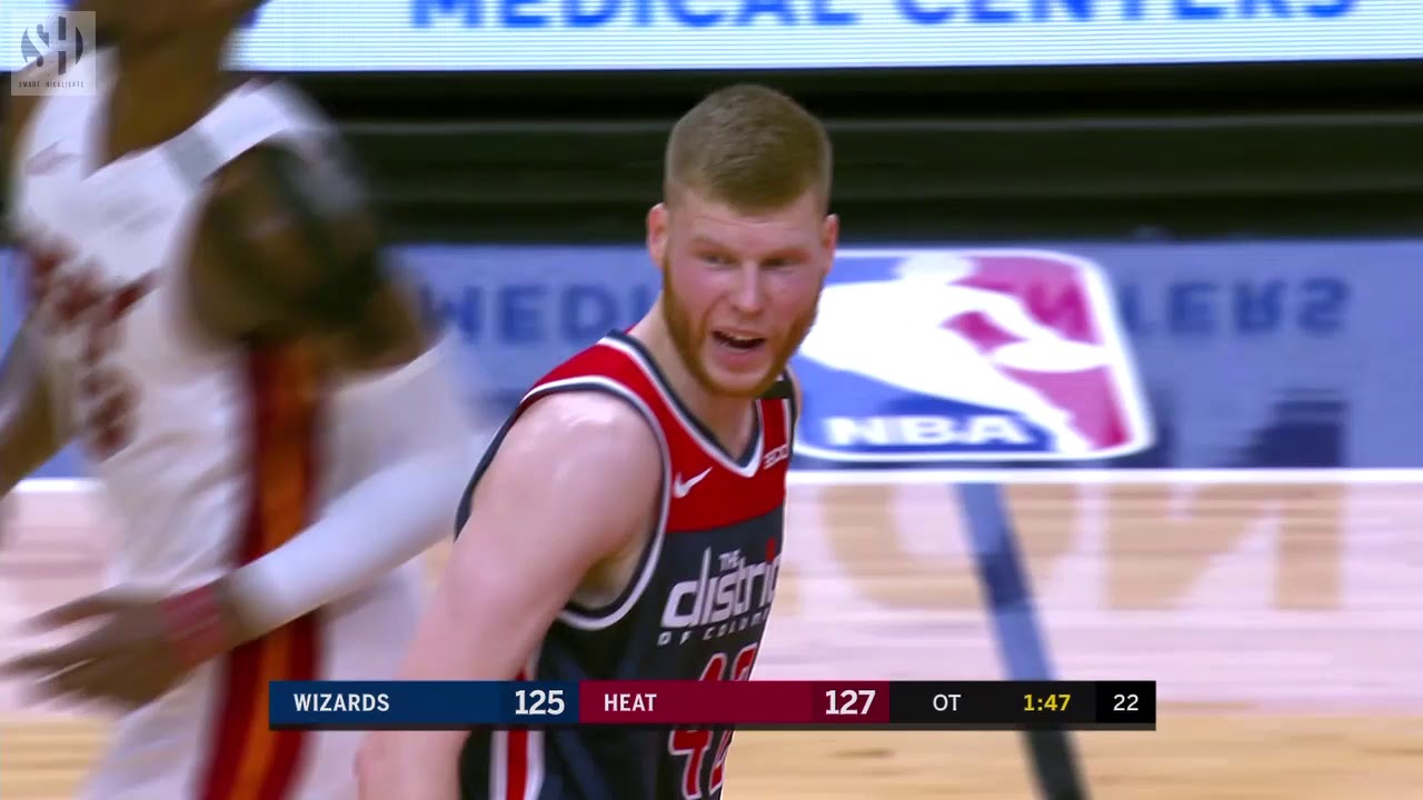 Final Minutes, Washington Wizards vs Miami Heat | 01/22/20 | Smart Highlights
