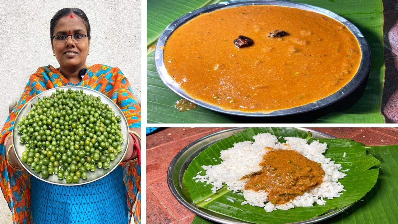 மணத்தக்காளிகாய் புளிக்குழம்பு / இப்படி ஒரு முறை சமைத்து பாருங்கள்.. Manathakkali Kaai PuliKulambhu
