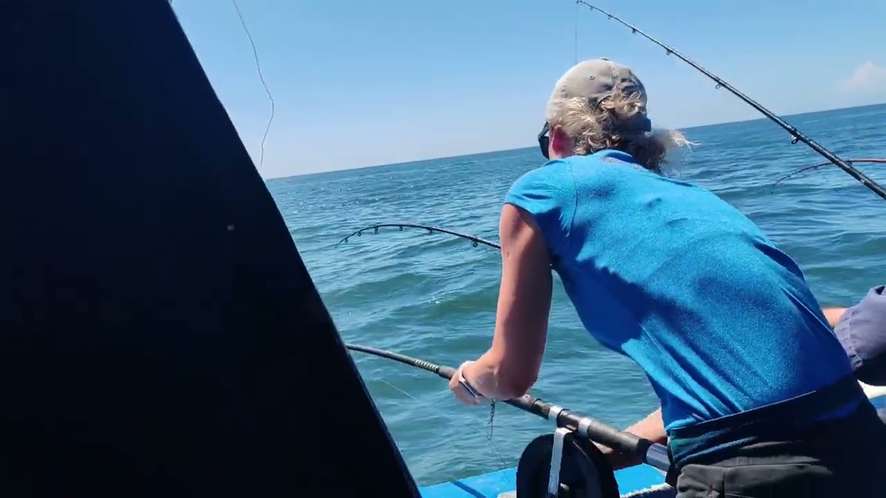 Half day fishing in Durban. Water was brown no gamefishing