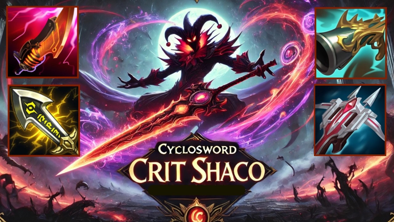 Lethality Crit Shaco - Season 16 Flex Ranked [League of Legends] Full Gameplay - Infernal Shaco
