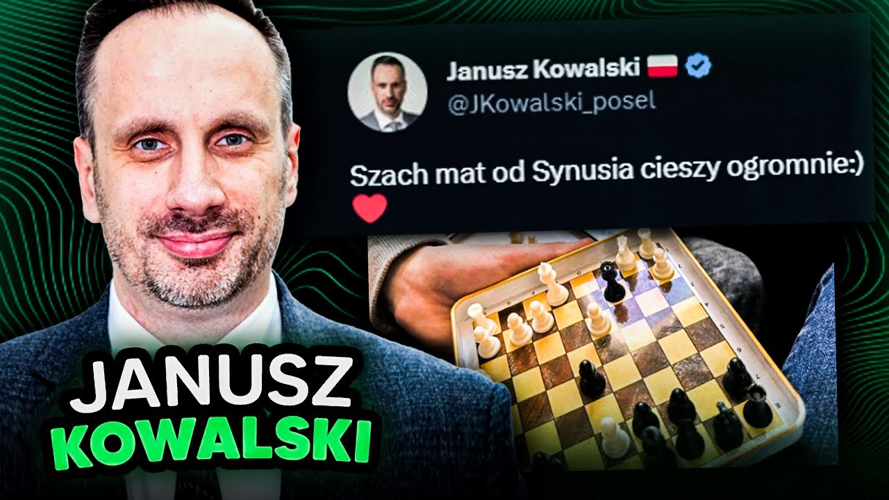 Janusz Kowalski zagrał w szachy i...