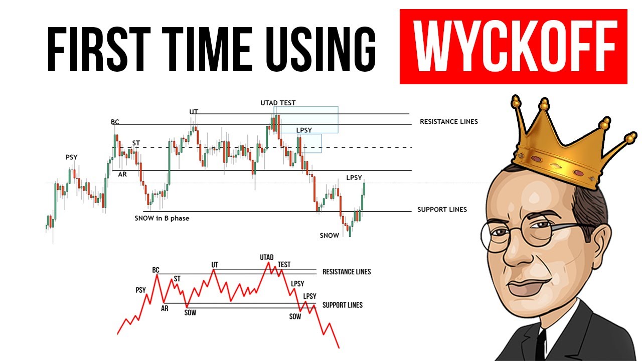 First Time Using WYCKOFF Schematic l Forex Trading | Supply & Demand