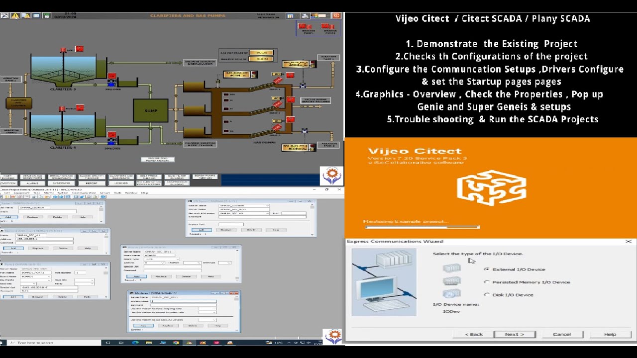 Vijeo Citect , Citect SCADA Tutorial Courses -Part -2  | Plant SCADA ,SCADA Expert #aveva #scada