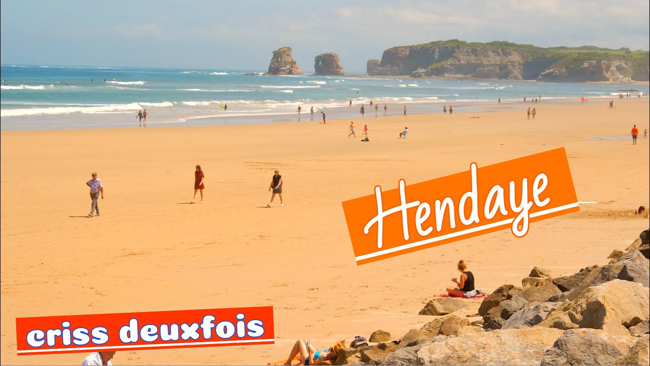 Plage ; Hendaye ; Pays basque ; Mer ; FAO27 ;  Aquitaine ; Pyrénées-Atlantiques ; Espagne ; France