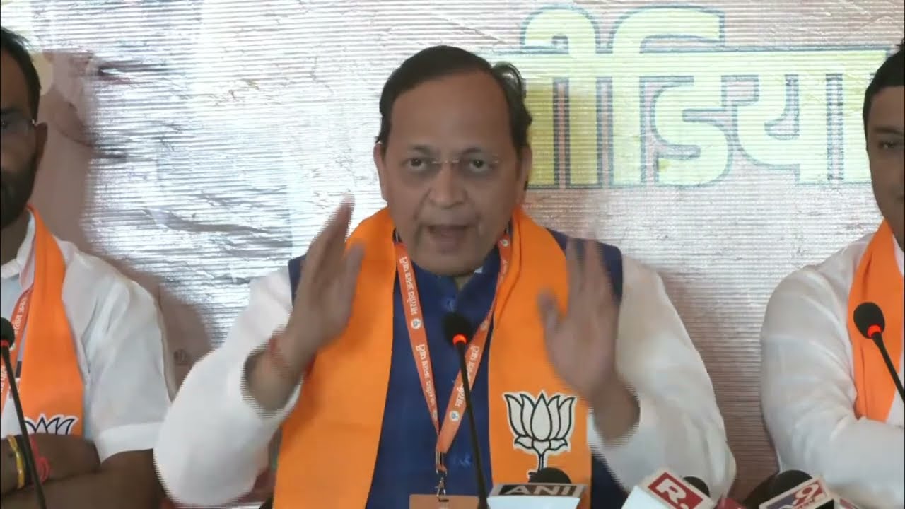 Press Conference by BJP National General Secretary Shri Arun singh in Jaipur, Rajasthan | BJP Live