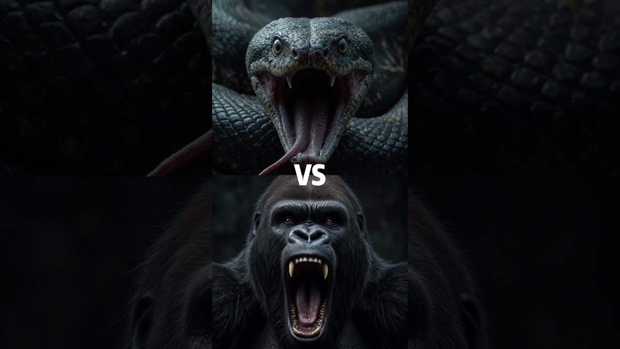 Animal Confrontation - Orangutans #animals #fight #chimpanzees #tiger