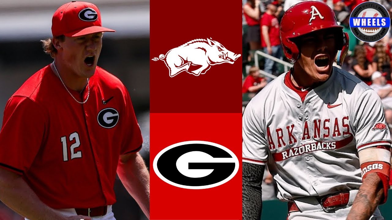 #1 Arkansas vs #7 Georgia (AMAZING GAME!) | Rubber Match | 2025 College Baseball Highlights