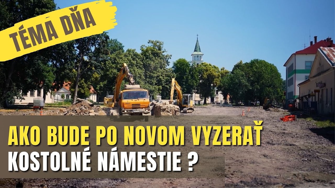 TÉMA DŇA - Rekonštrukcia v historickom srdci Michaloviec