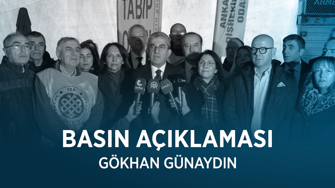 GÖKHAN GÜNAYDIN BASIN AÇIKLAMASI 13/02/2026