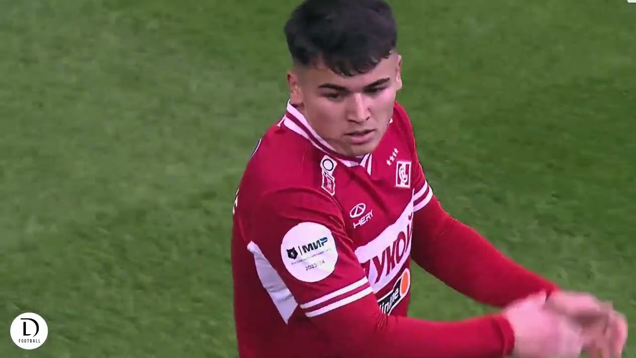 Manfred Ugalde🇨🇷 vs Lokomotiv Moskva ● Premier Rusa🇷🇺HD