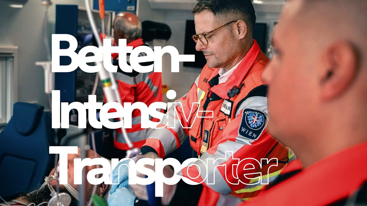 Intensiver Einblick in den neuen  Betten-Intensiv-Transporter der Berufsrettung Wien