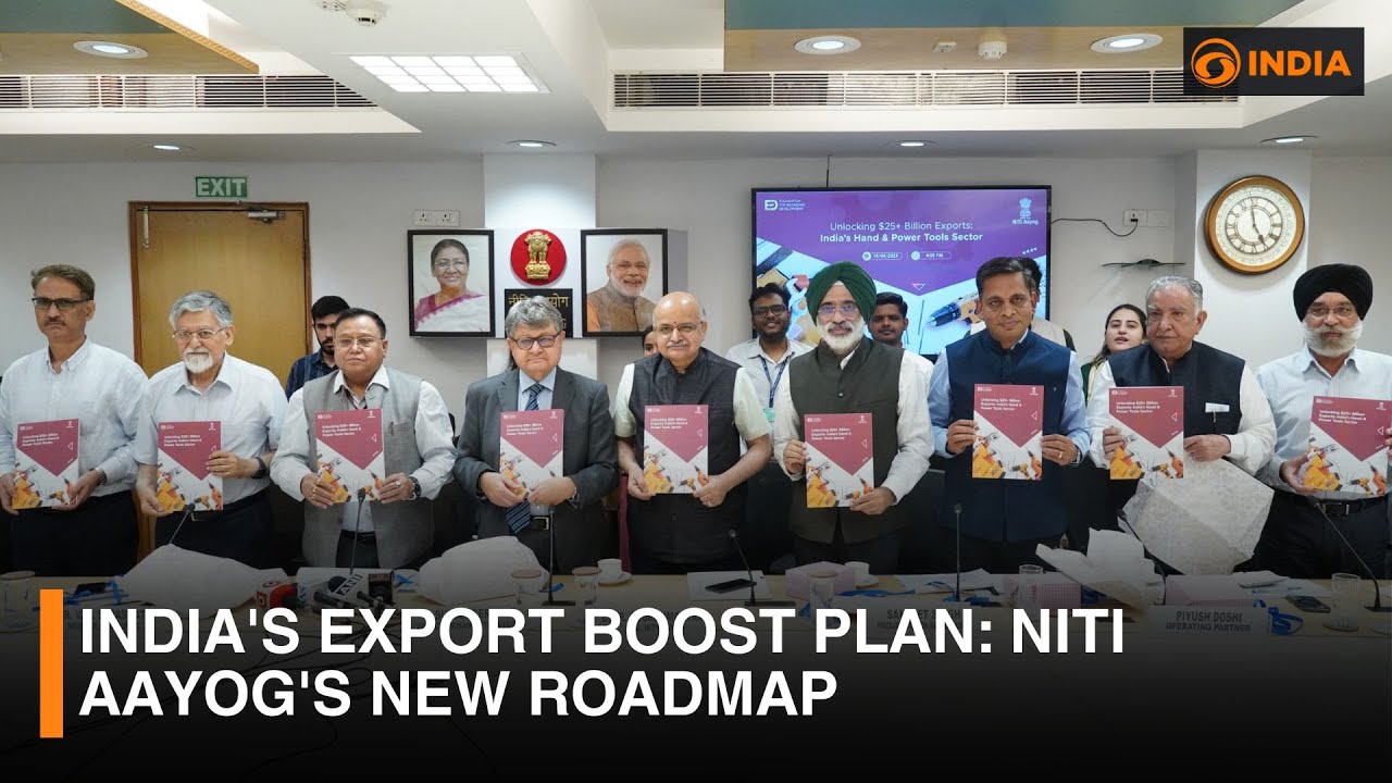 India's Export Boost Plan: NITI Aayog's New Roadmap