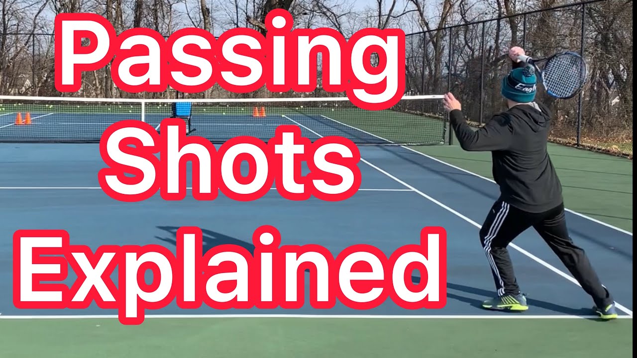 Cross Court vs Down The Line Passing Shots (Tennis Strategy and Technique Explained)