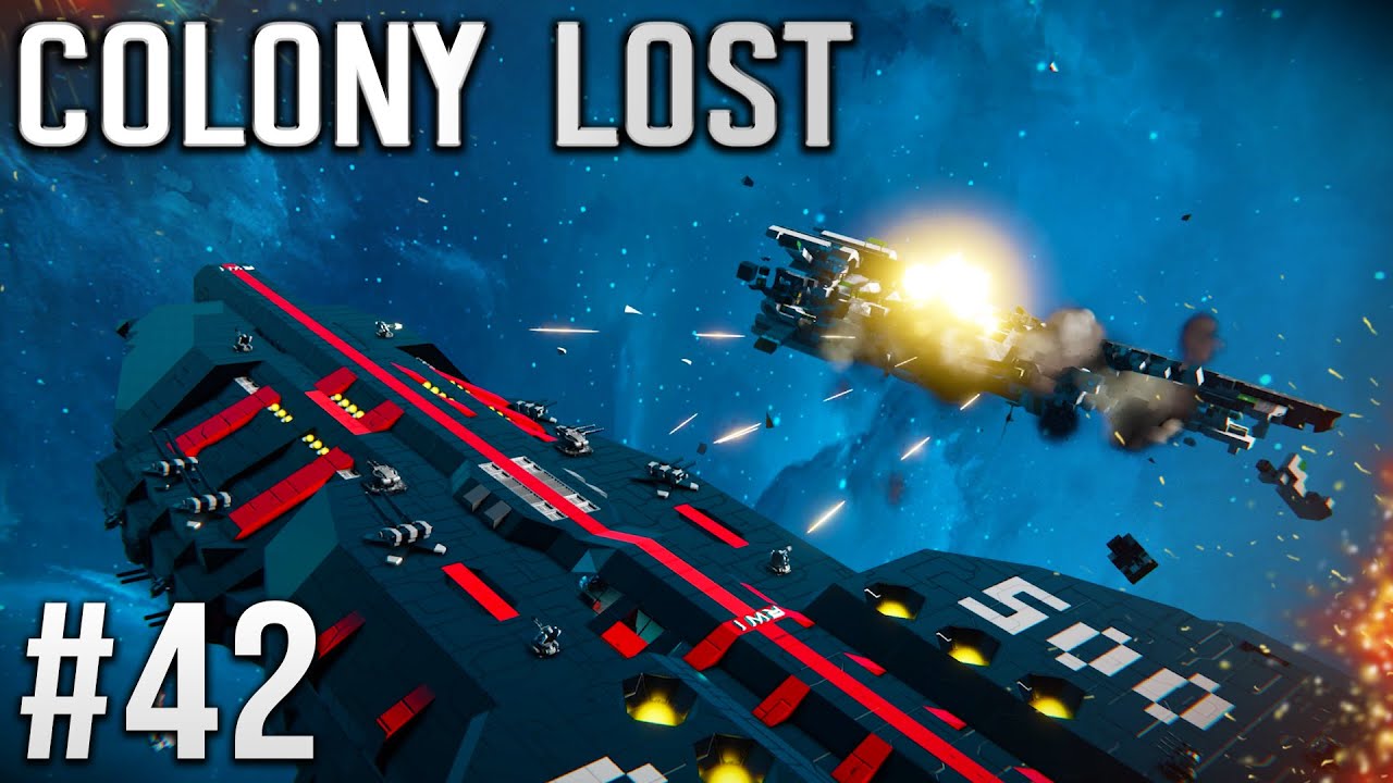 Space Engineers - Colony LOST! - Ep #42 - DRONE STARSHIPS!
