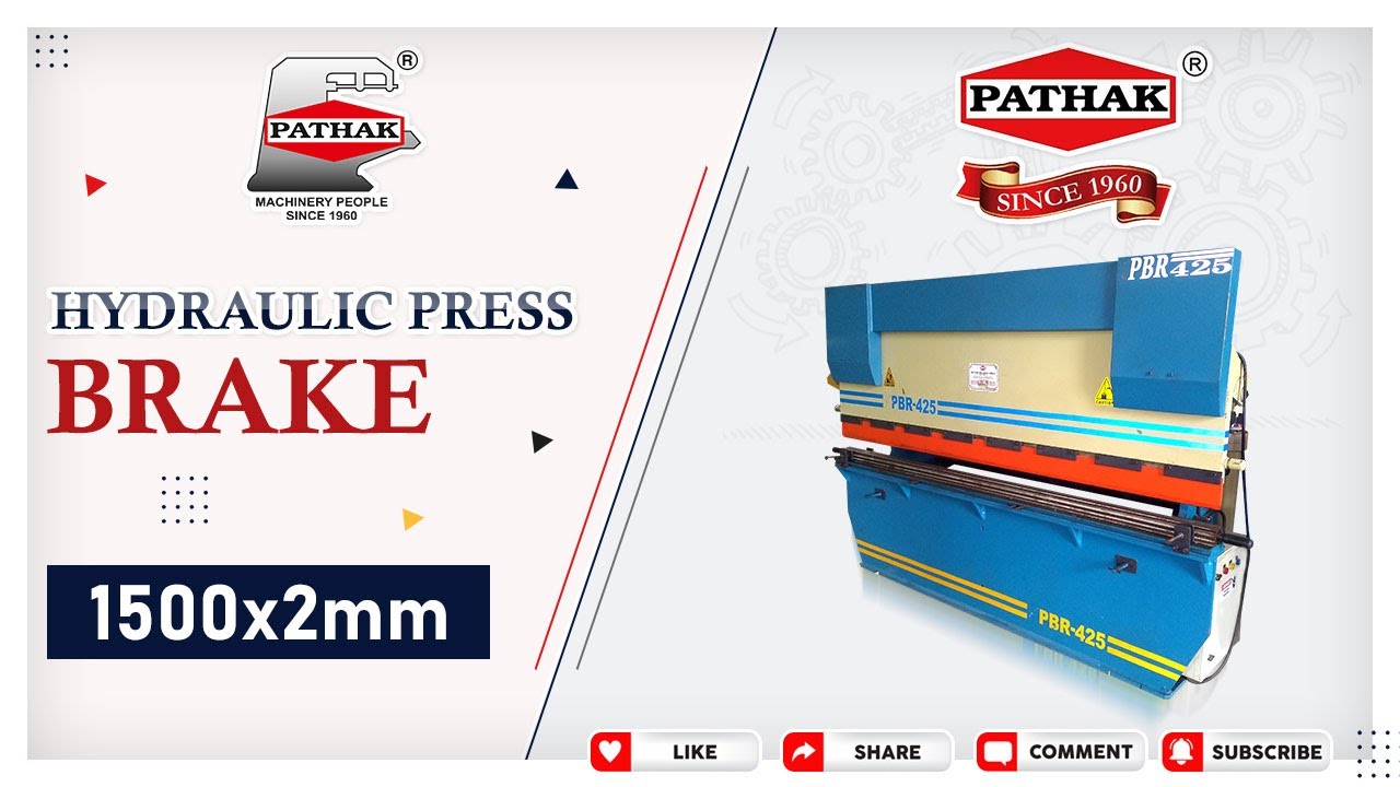 Hydraulic Press Brake 1500x2mm By Pathak Machines, Howrah, Kolkata
