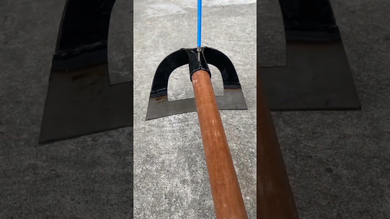 Hollow Weeding Hoe Make Weeding Easy #satisfying #short