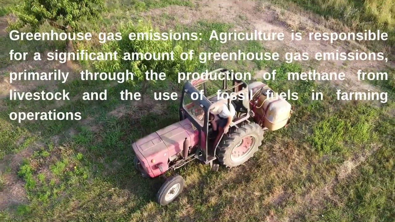 Impact of agriculture on the environment