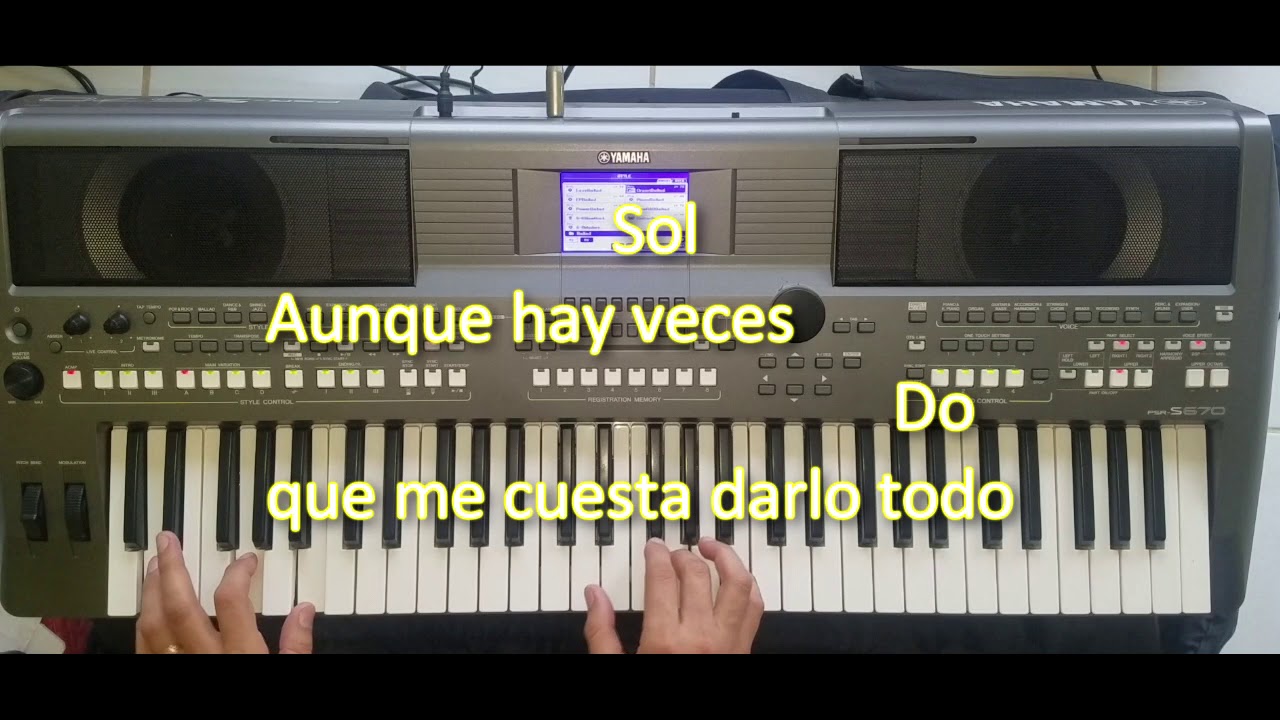 Me has seducido pista letra y acordes en Lam