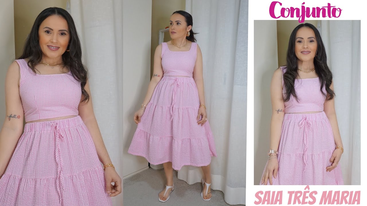 🔥PARTE 2: SAIA TRÊS MARIA  SEM MODELAGEM (CONJUNTO)🔥