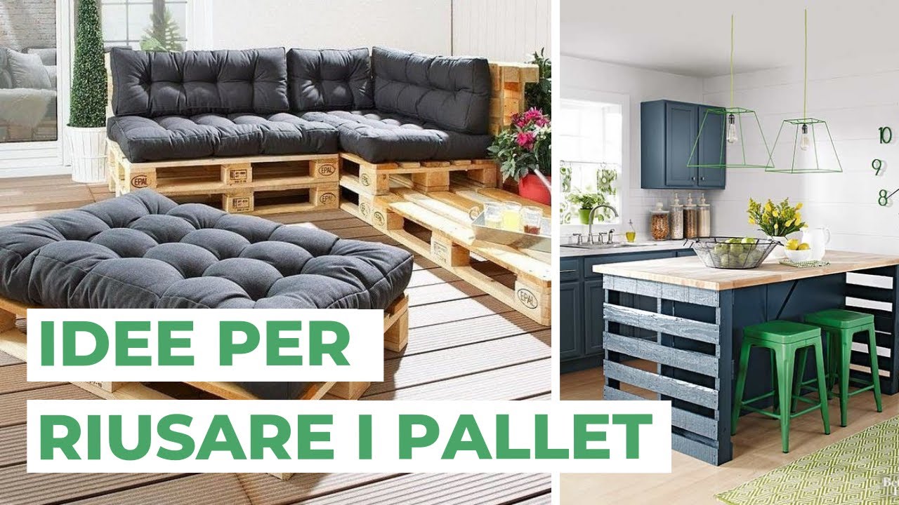 Idee per riusare i PALLET | Riciclo creativo | DIY