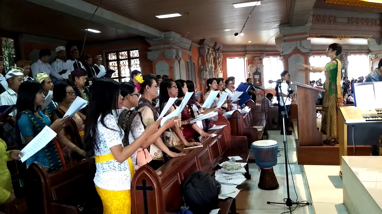 Kemuliaan - (Misa Sunda) MB 198 - Koor Paroki St. Yoseph Denpasar