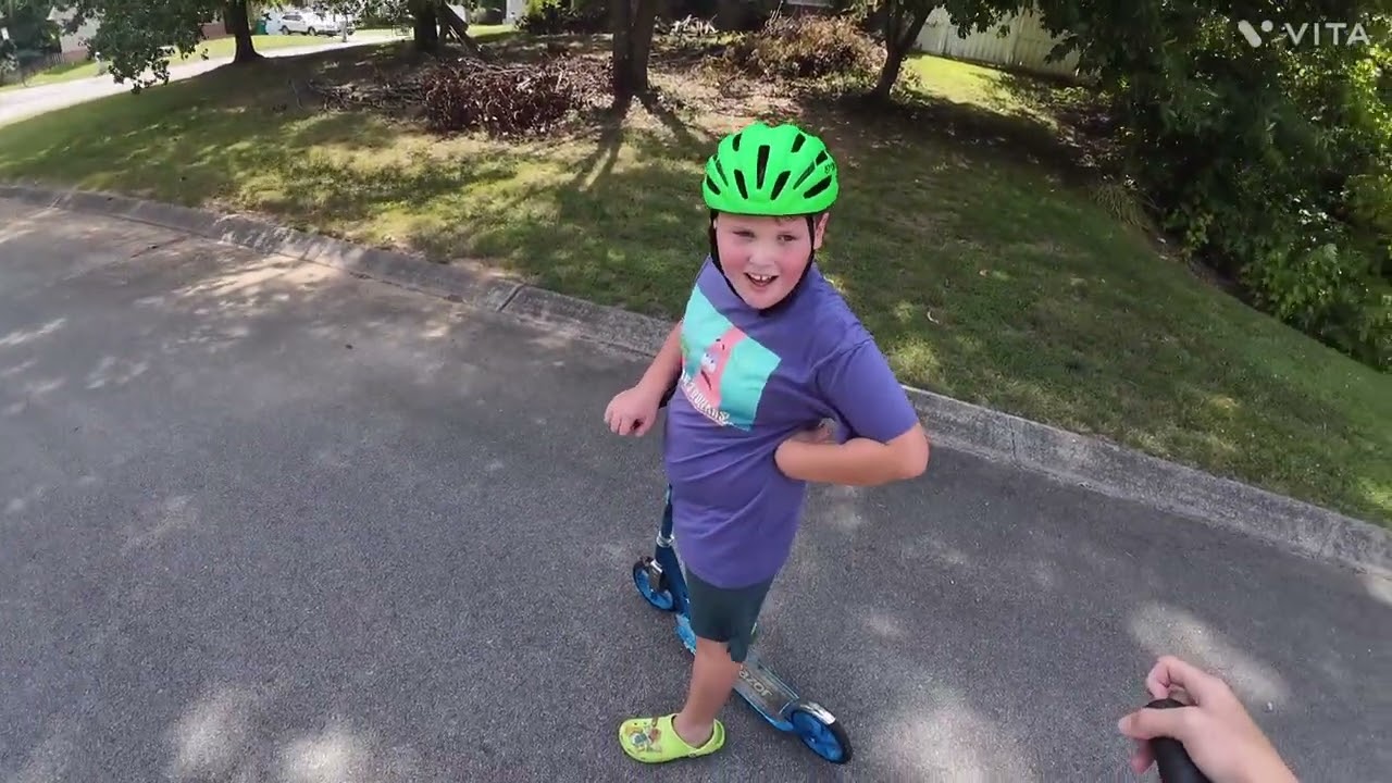 Riding Scooters! 🛴