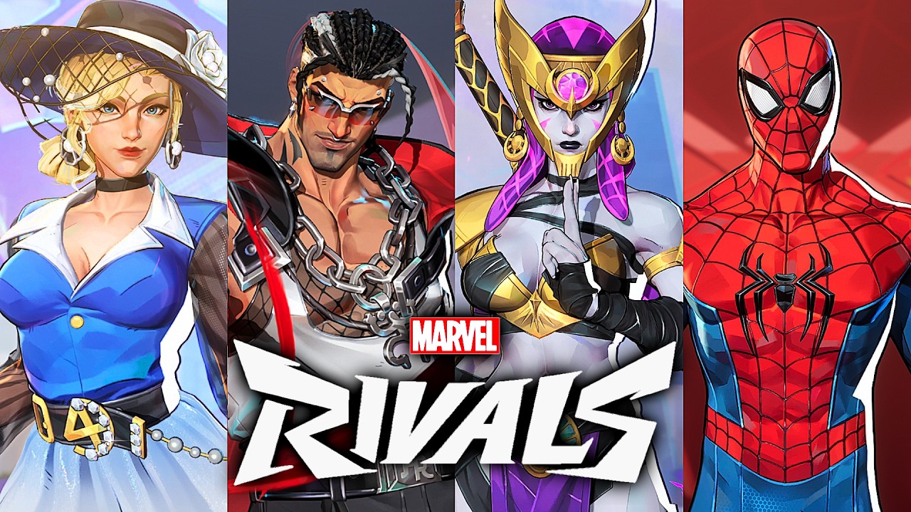 Marvel Rivals Season 9.5 - All Skins & Characters (4K 60FPS)