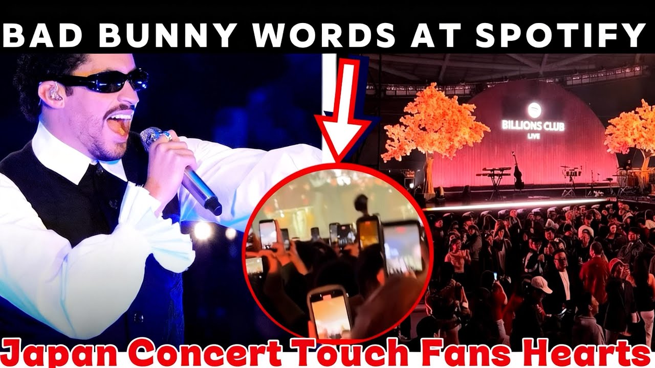 Bad Bunny Stopped His Japan Concert to Say Something That Broke Every Fan Heart in the Room