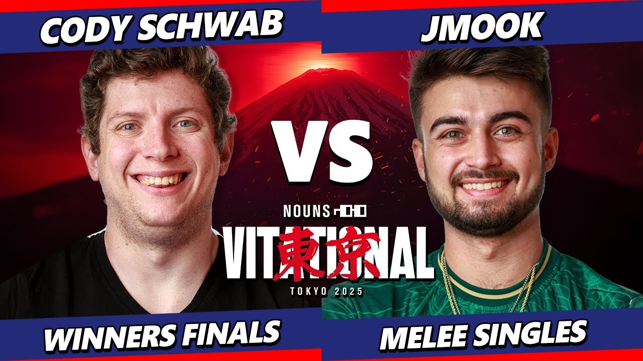 Nounsvitational 2025 WINNERS FINALS - Jmook (Sheik) Vs. Cody Schwab (Fox) Smash Melee - SSBM