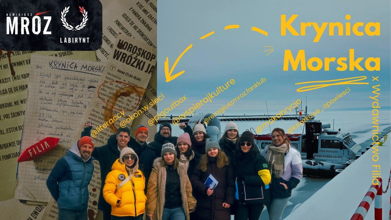 W Krynicy Morskiej zawiało MROZEM// Labirynt R. Mróz
