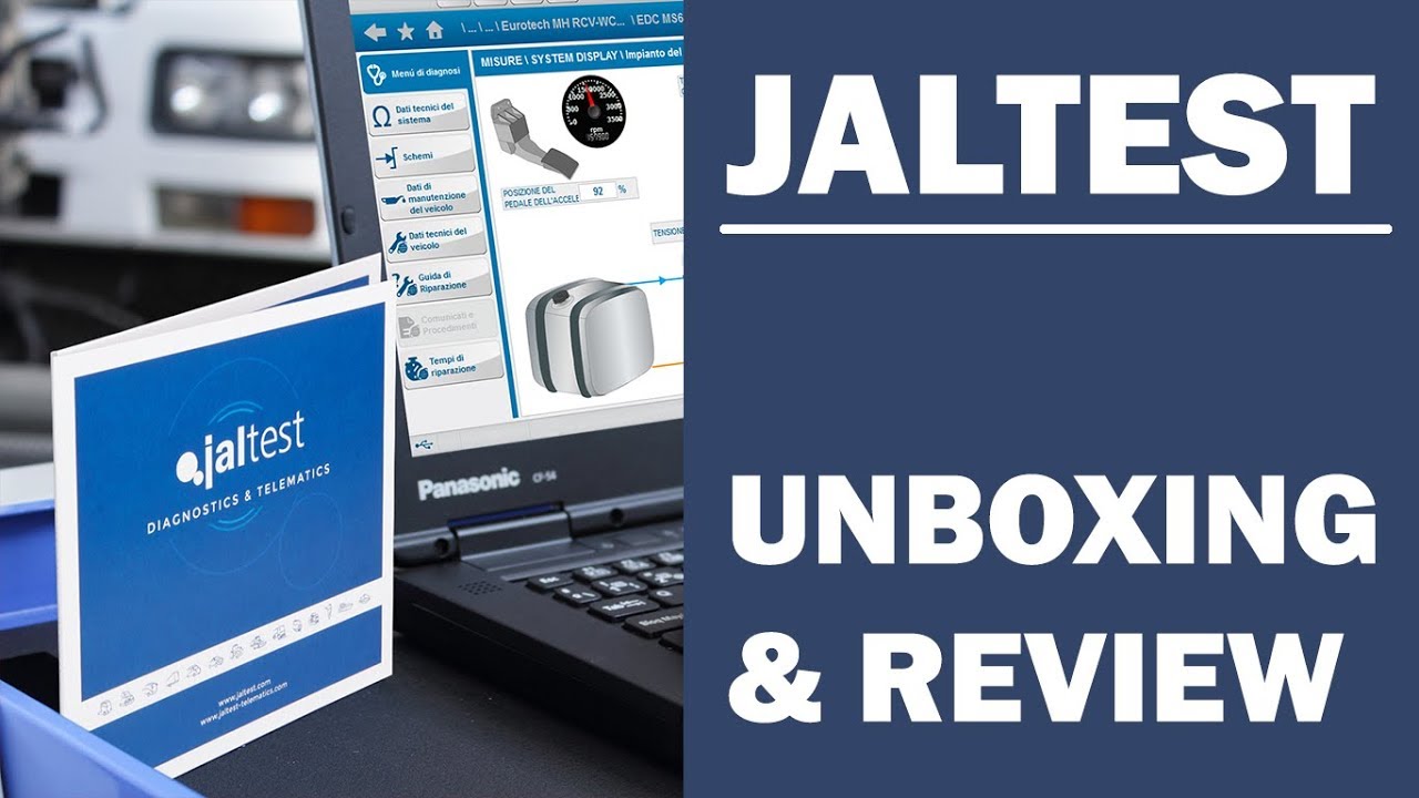Jaltest Unboxing and Review | Multi-Brand Heavy-Duty Diagnostic Tool | BalticDiag.com