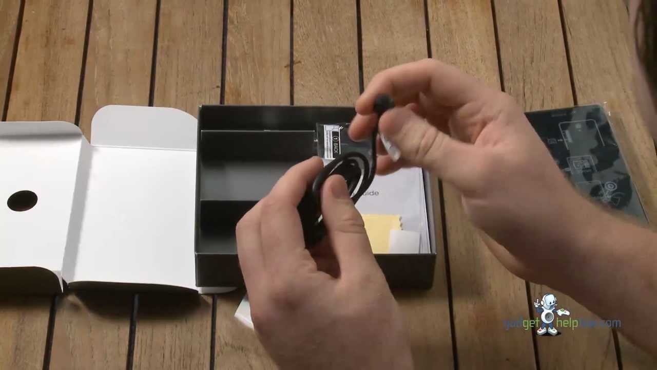 Sony XPERIA T Android Smartphone Unboxing and First Time Start Up