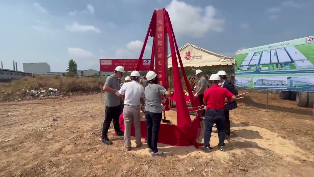 Khởi công- Công trình New wide giai đoạn 3