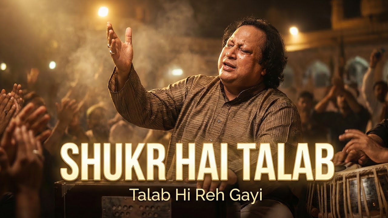 Talab Se Shukr Tak | Ek Ruhani Sufi Qawwali | Nusrat Fateh Ali Khan #nusratfatehalikhan 