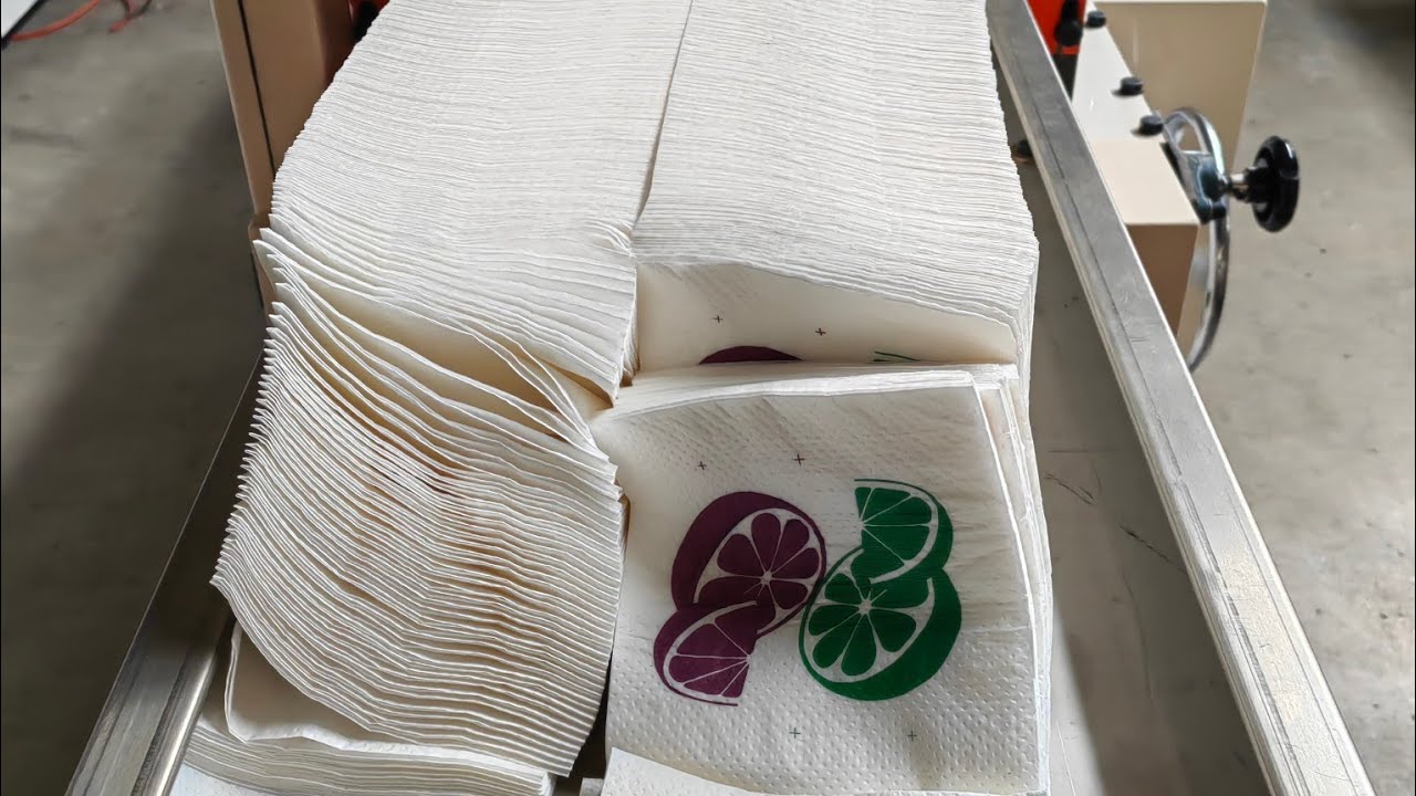 Table napkin tissue paper machine#tissuepapermachine #napkintissuemachine