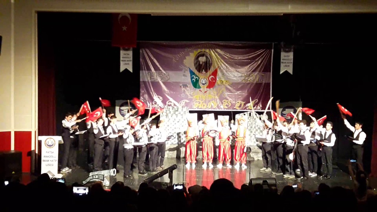 FATSA ANADOLU İMAM HATİP LİSESİ İSTANBUL'UN FETHİ ORATORYOSU