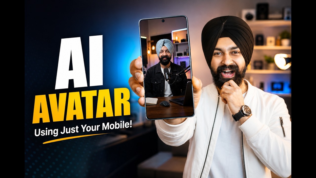 Make AI AVATARS with your PHONE 🤫🤩 (Step-by-Step) #ai #aiavatar #aivideo