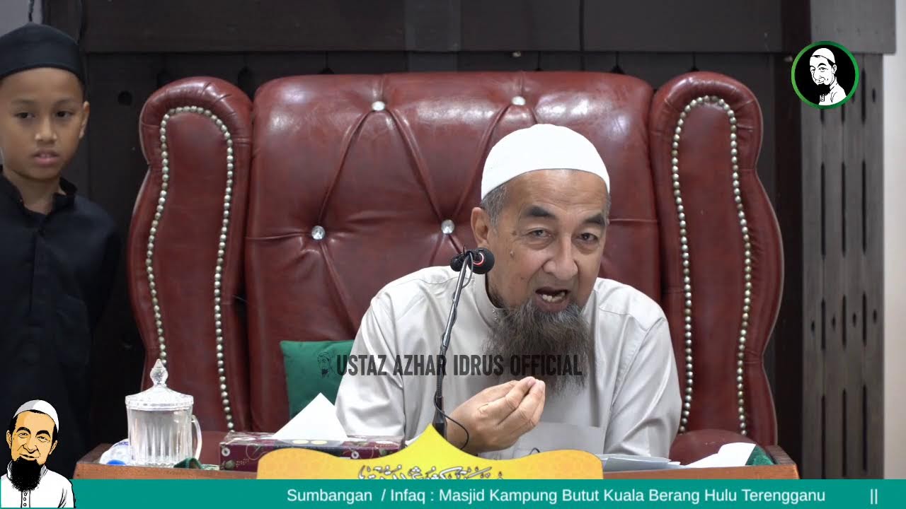 🔴 LiveUAI 01/02/2026 Kuliah Maghrib Ustaz Azhar Idrus | Masjid Kampung Butut, Kuala Berang