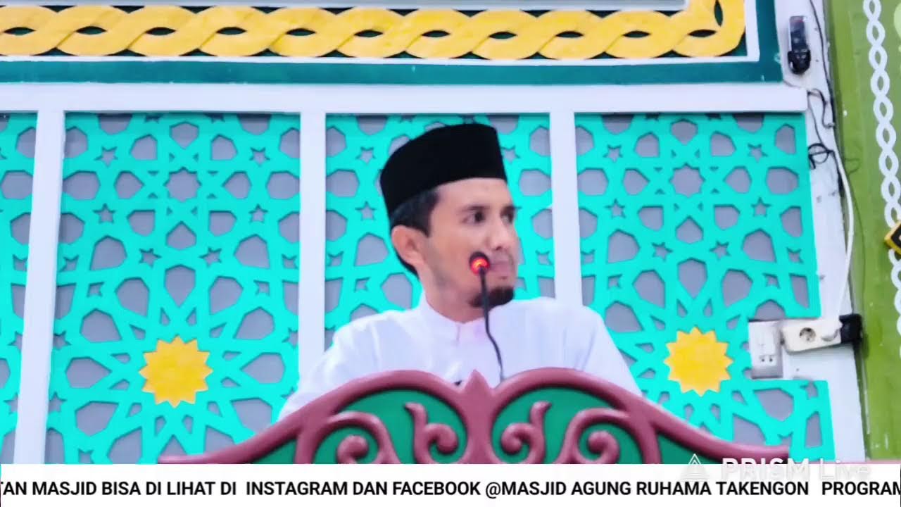 Siaran langsung Masjid Agung Ruhama Takengon