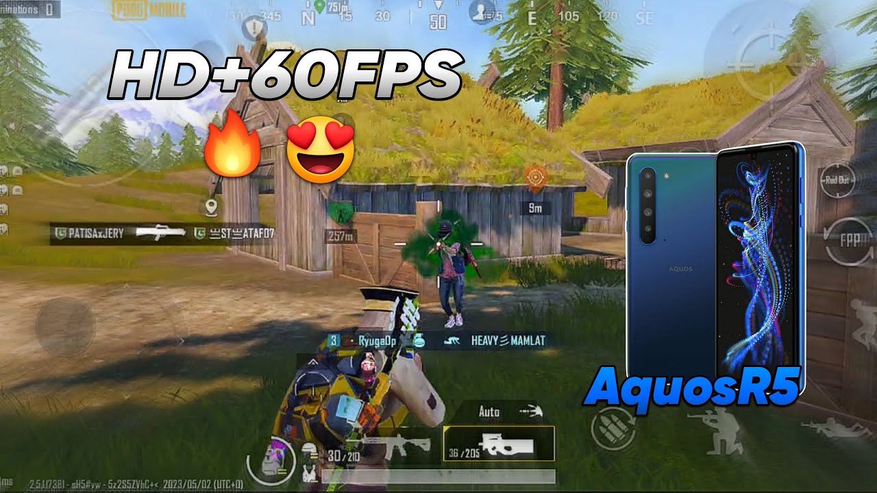 Sharp Aquos R5G HD+60FPS livik Gameplay 😍 / Aquos R5G PUBG Test / PUBG Mobile