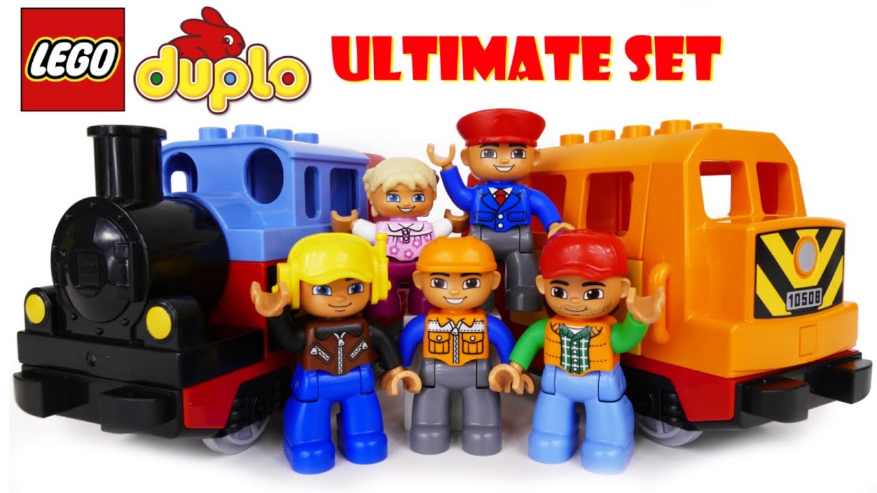 LEGO Duplo My First Train Set and Deluxe Train Set