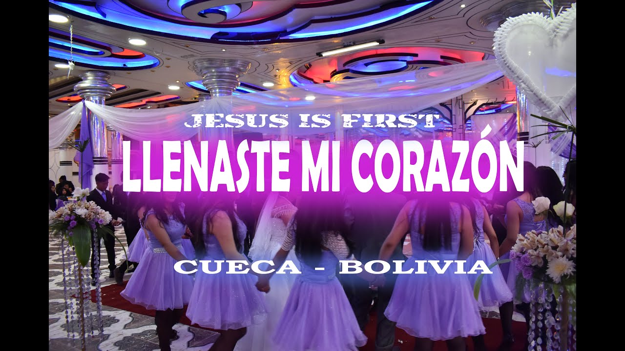 JESUS is FIRST - Llenaste mi corazón - (Cueca) orquesta cristiana - (En vivo boda cristiana)