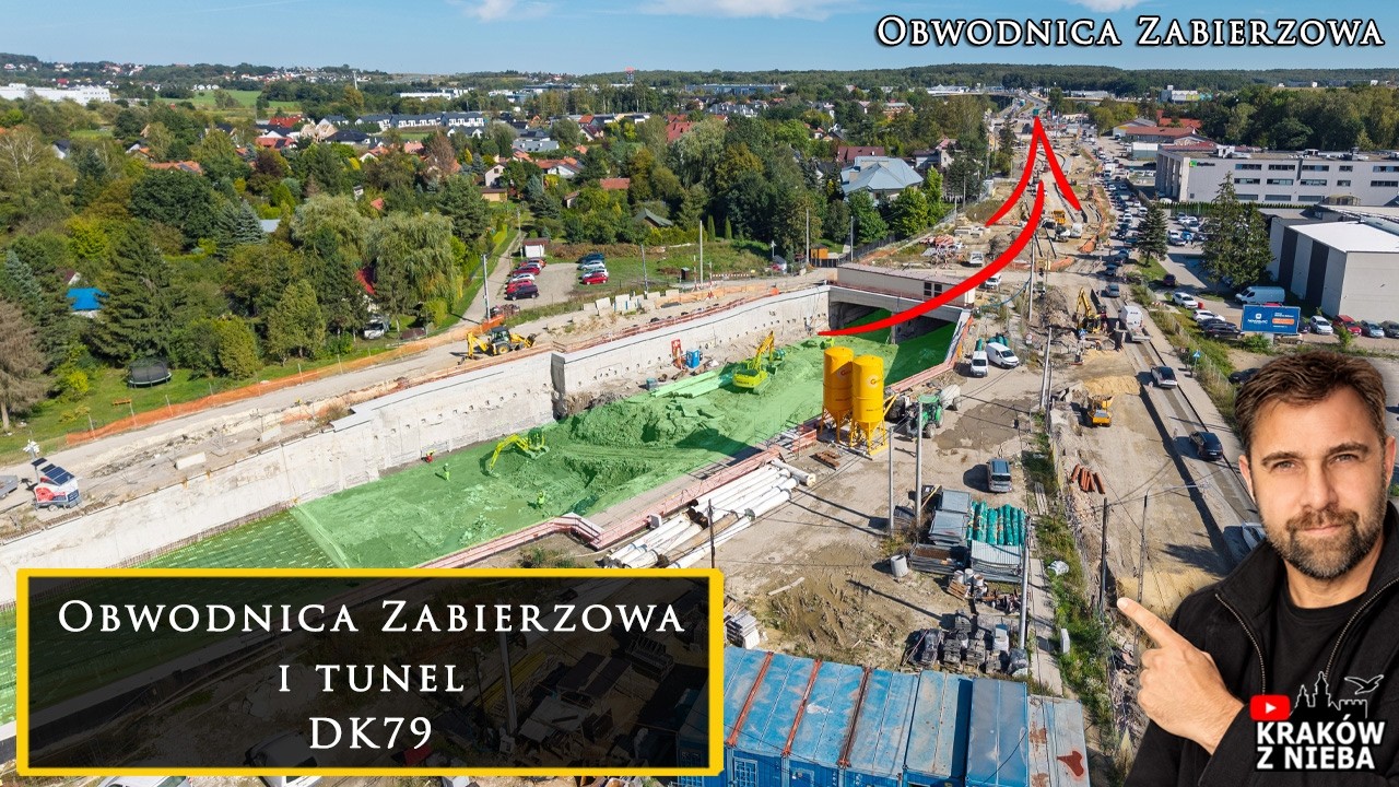 Obwodnica Zabierzowa DK79 nowa relacja 17-09-2026