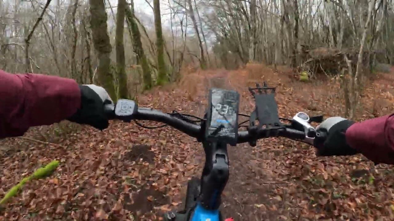 Test du fat-bike bimoteur lankeleisi mg740 plus dans la gadoue