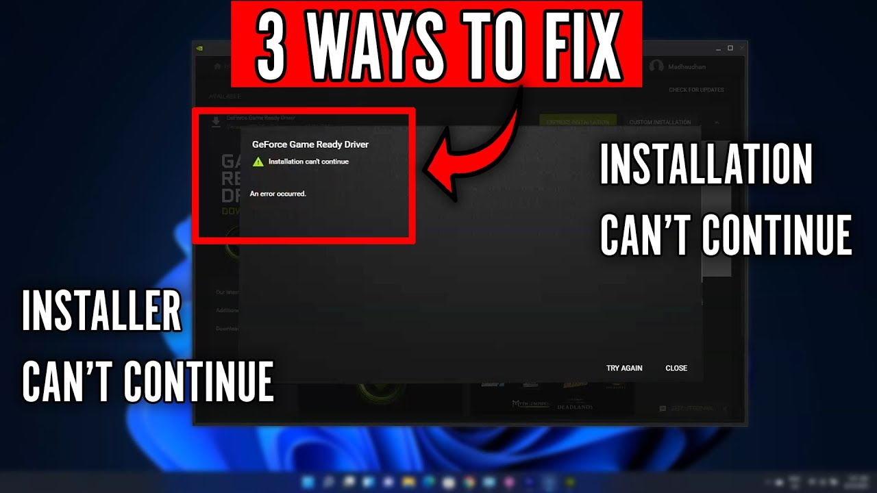 3 Ways to Fix NVIDIA GeForce Experience 